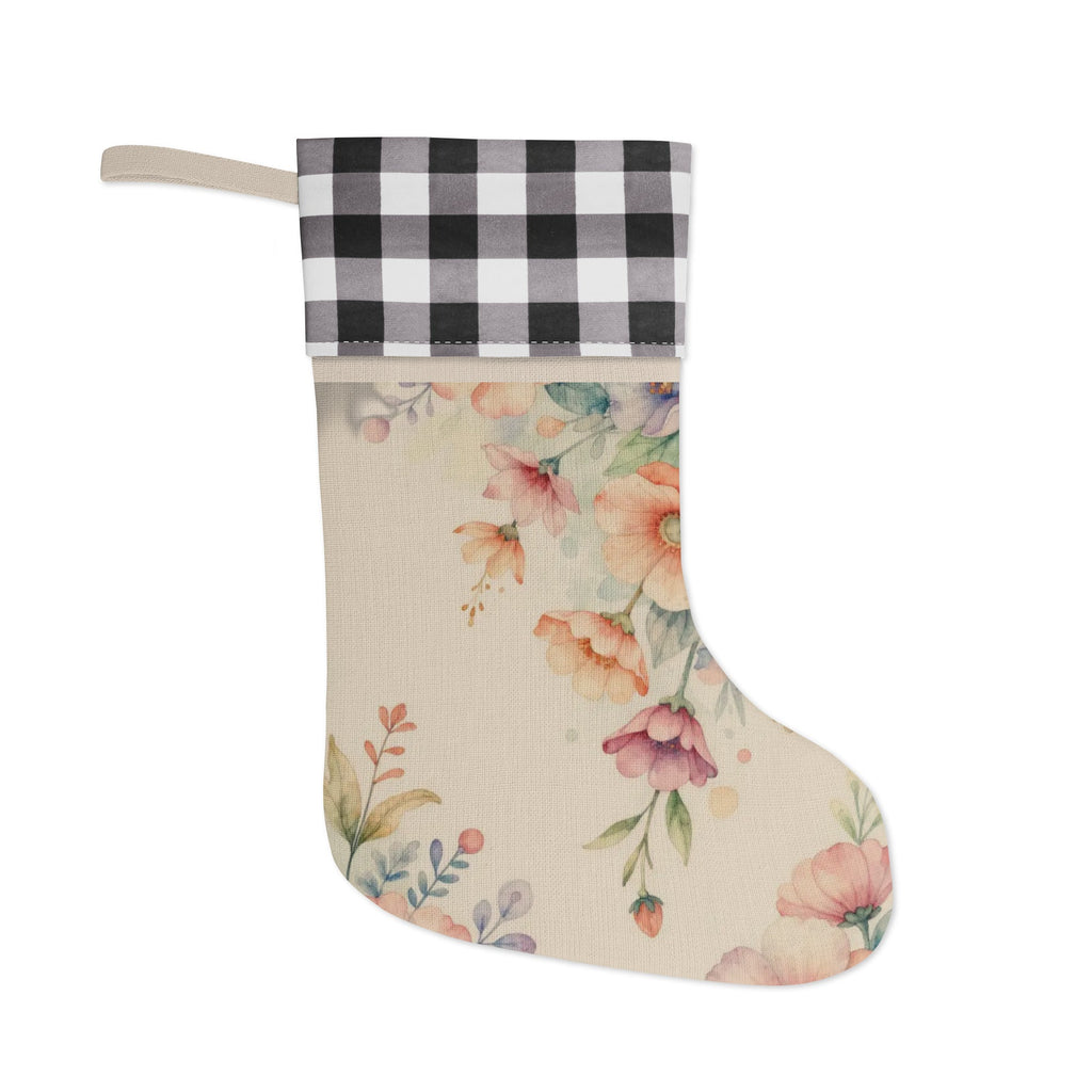 Rustic Christmas stocking - MewZ unique items