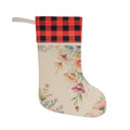 Rustic Christmas stocking - MewZ unique items