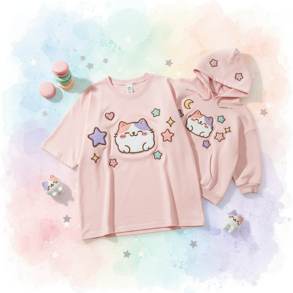 Chibi-style cute T-shirts